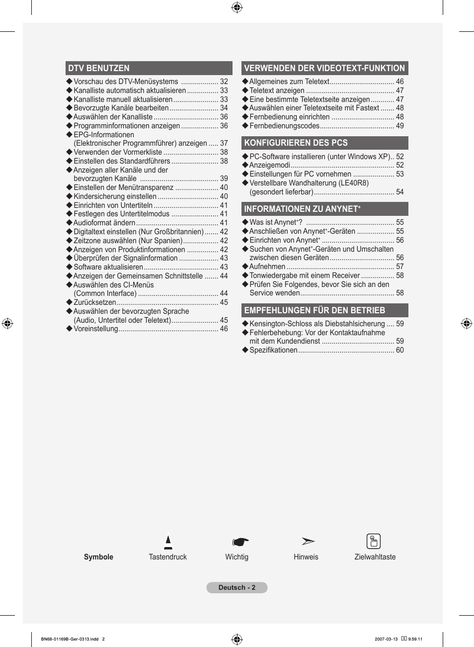 Samsung LE40R87BD User Manual | Page 128 / 498