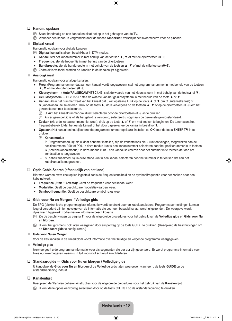 Samsung LE19B650T6W User Manual | Page 108 / 296