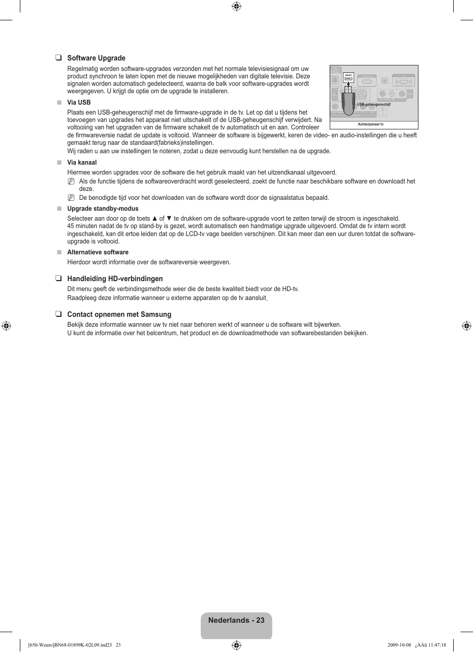 Samsung LE19B650T6W User Manual | Page 121 / 296