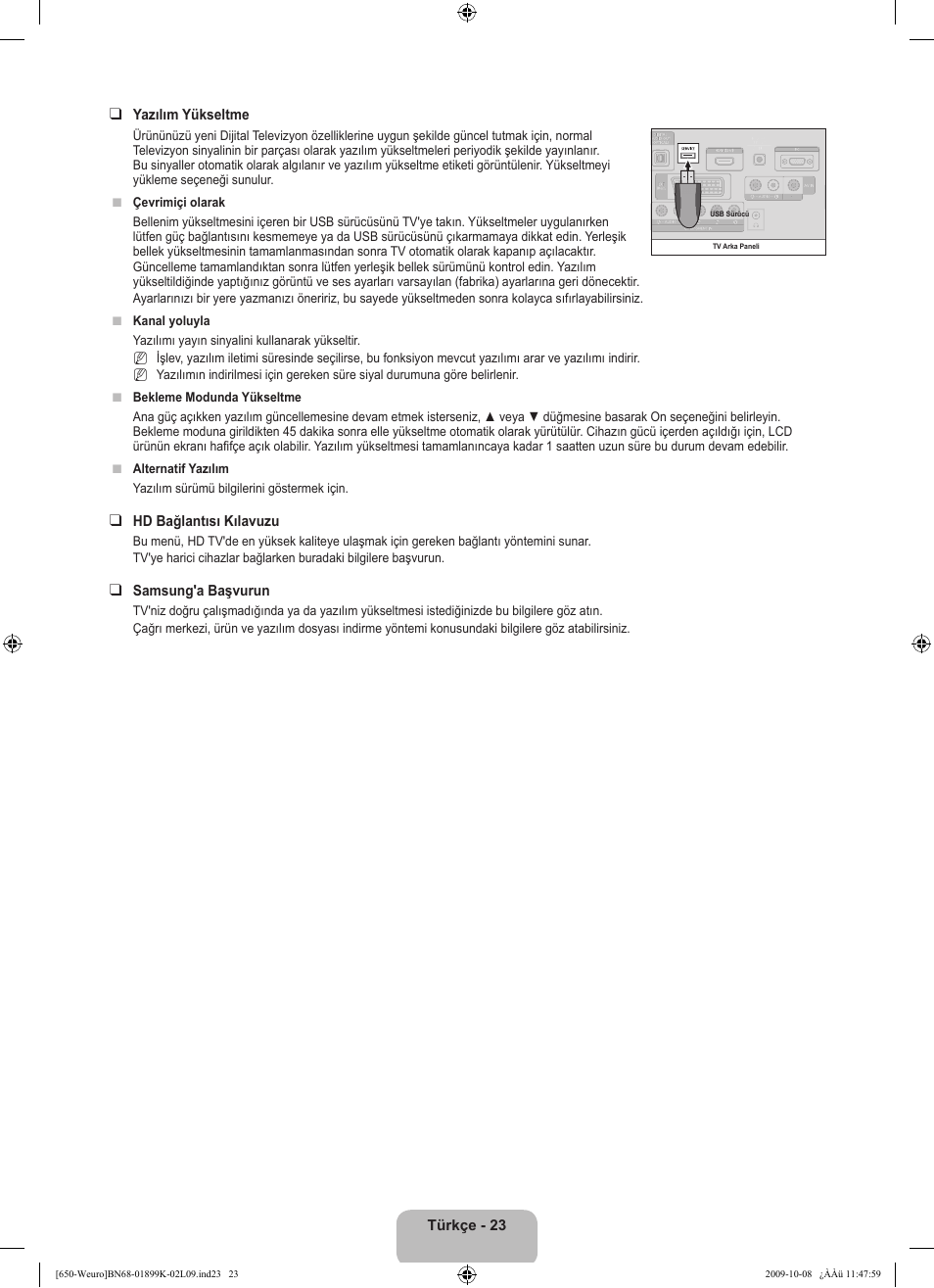 Samsung LE19B650T6W User Manual | Page 281 / 296