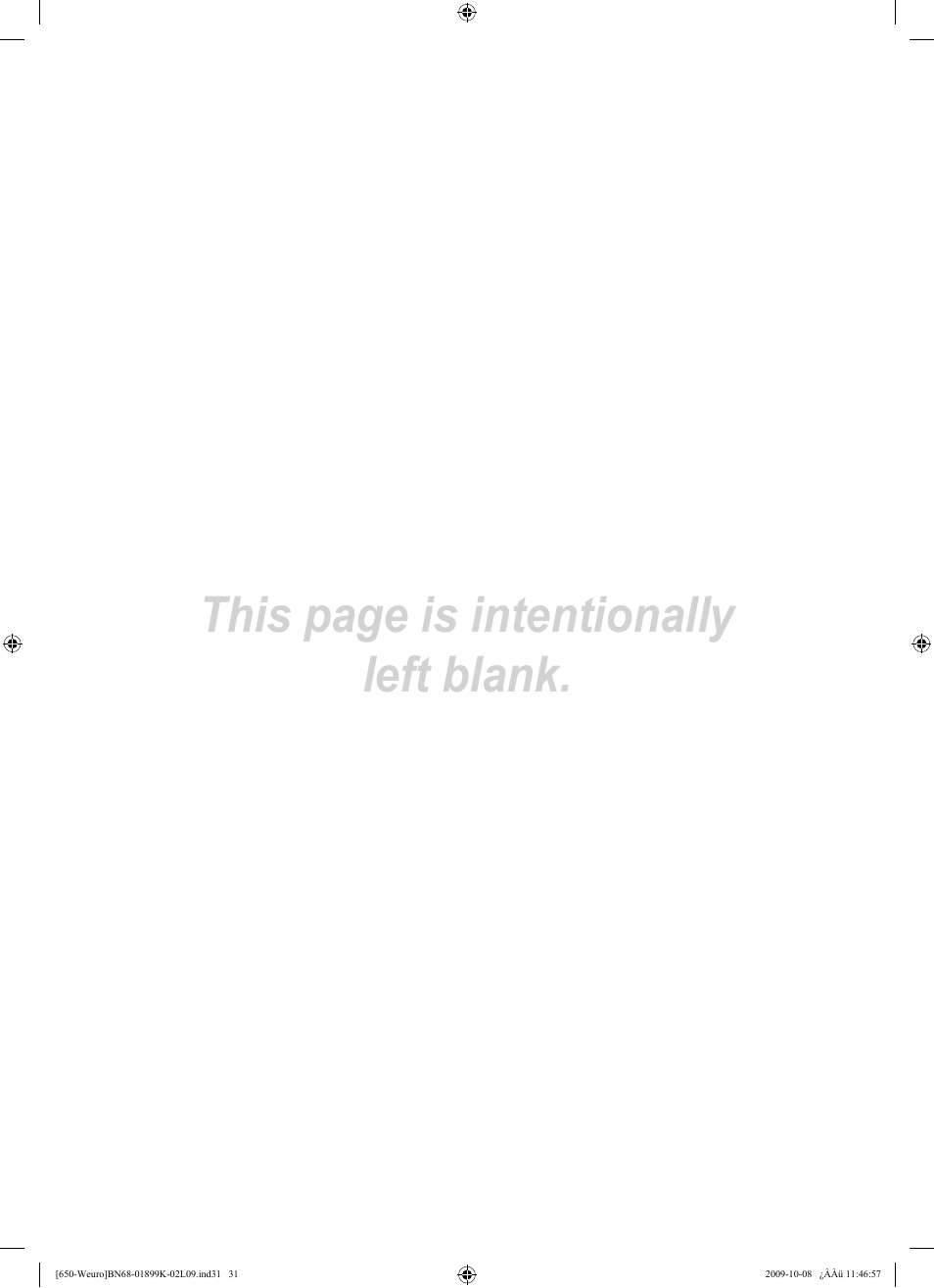 This page is intentionally left blank | Samsung LE19B650T6W User Manual | Page 33 / 296