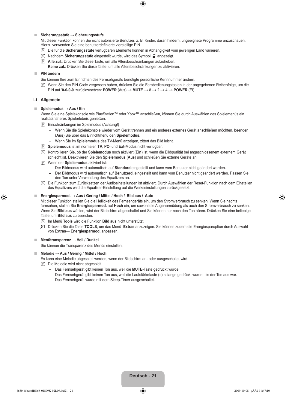 Samsung LE19B650T6W User Manual | Page 87 / 296