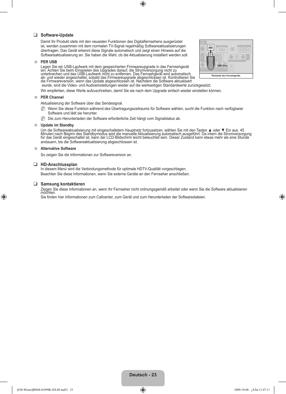 Samsung LE19B650T6W User Manual | Page 89 / 296