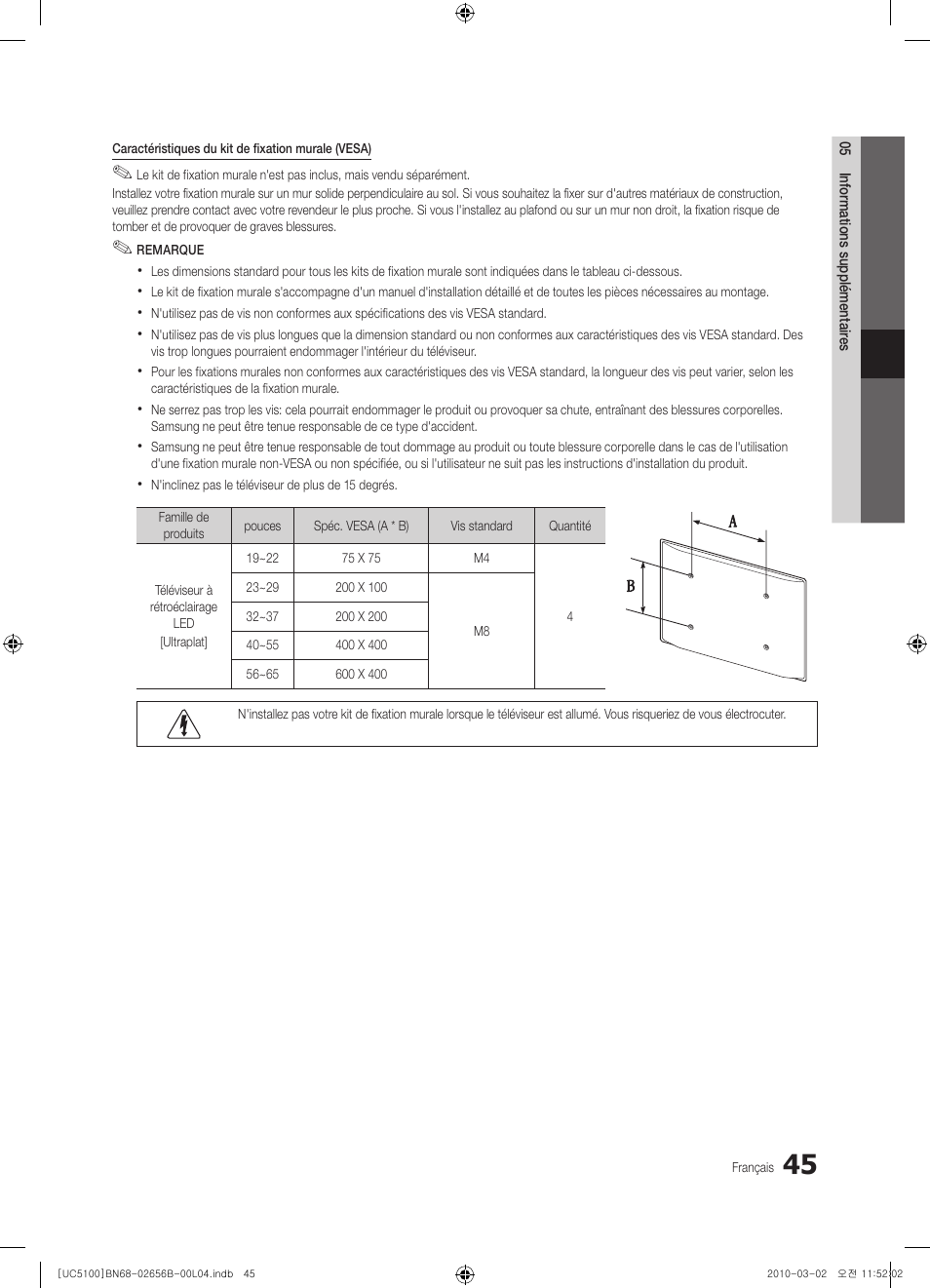 Samsung UE40C5100QW User Manual | Page 145 / 203