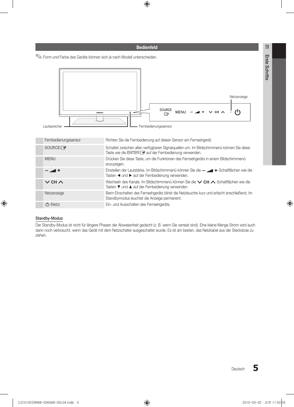 Samsung UE40C5100QW User Manual | Page 55 / 203