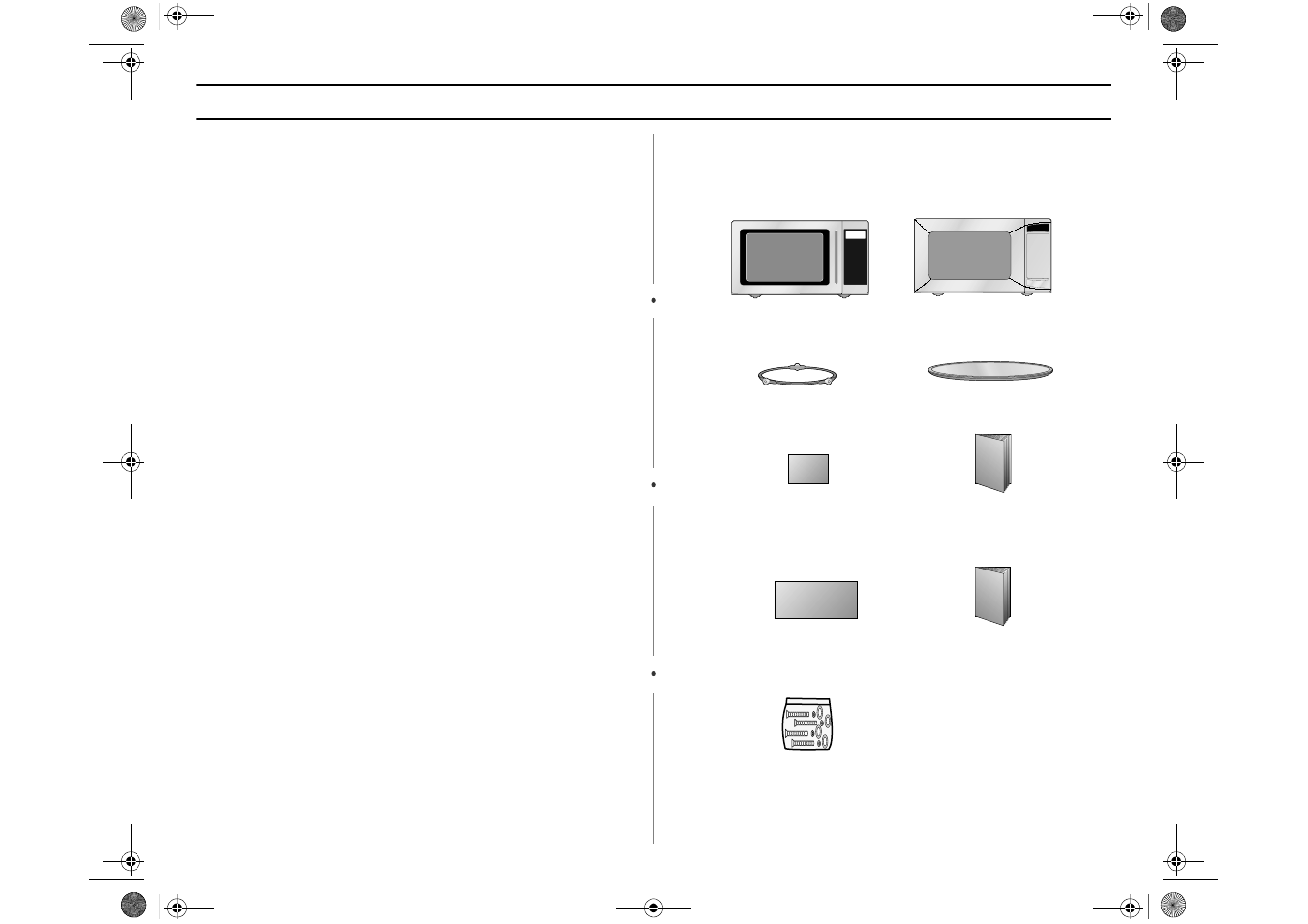 Your new microwave oven, Checking parts | Amana AMC4080AAB/W/Q User Manual | Page 5 / 22