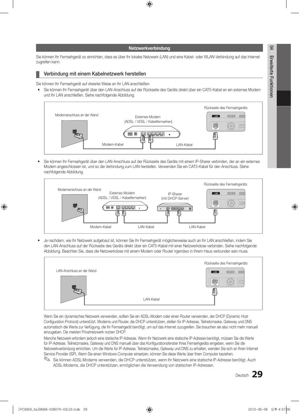Samsung PS50C6900YP User Manual | Page 155 / 190