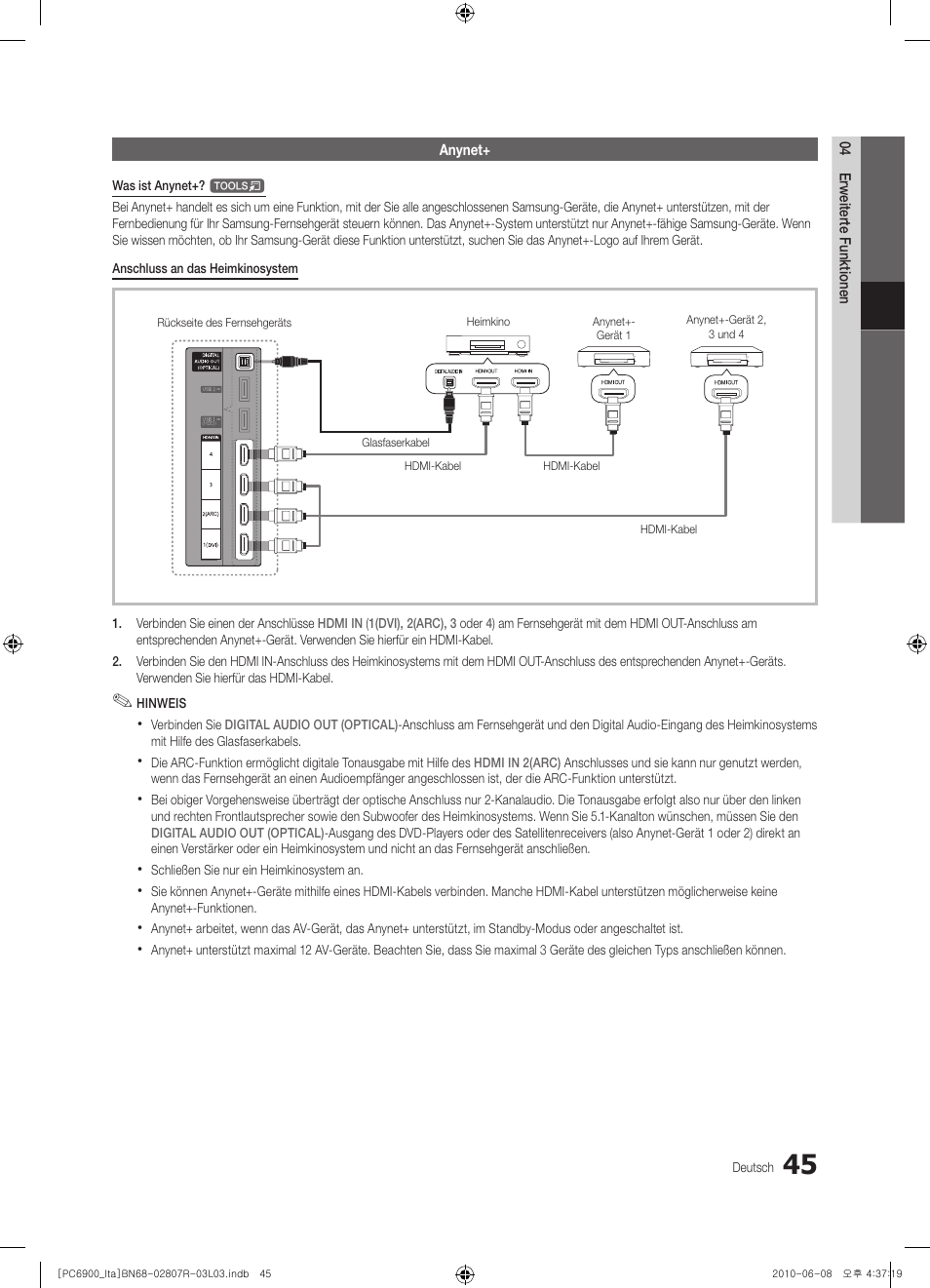 Samsung PS50C6900YP User Manual | Page 171 / 190