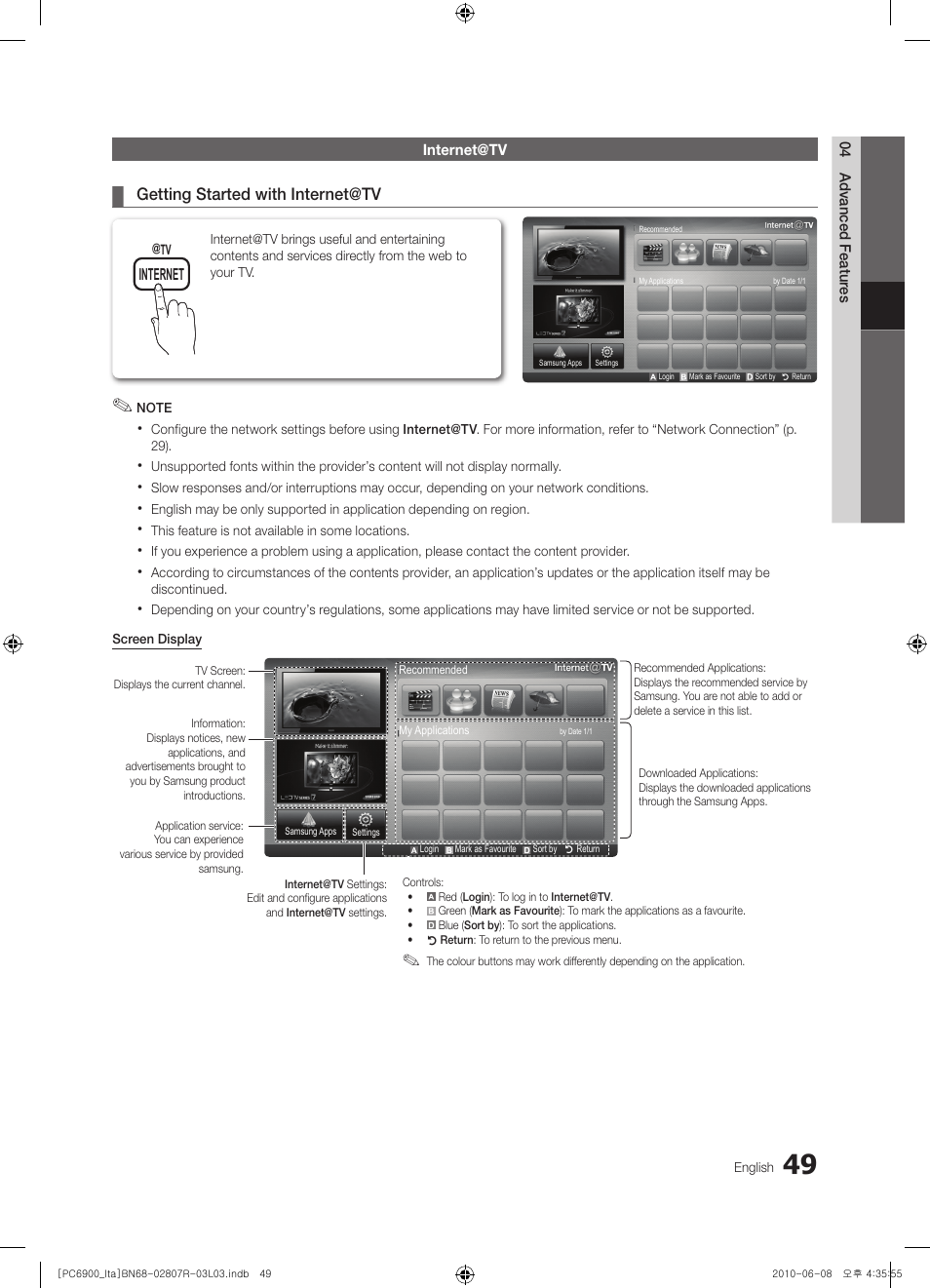 Samsung PS50C6900YP User Manual | Page 49 / 190