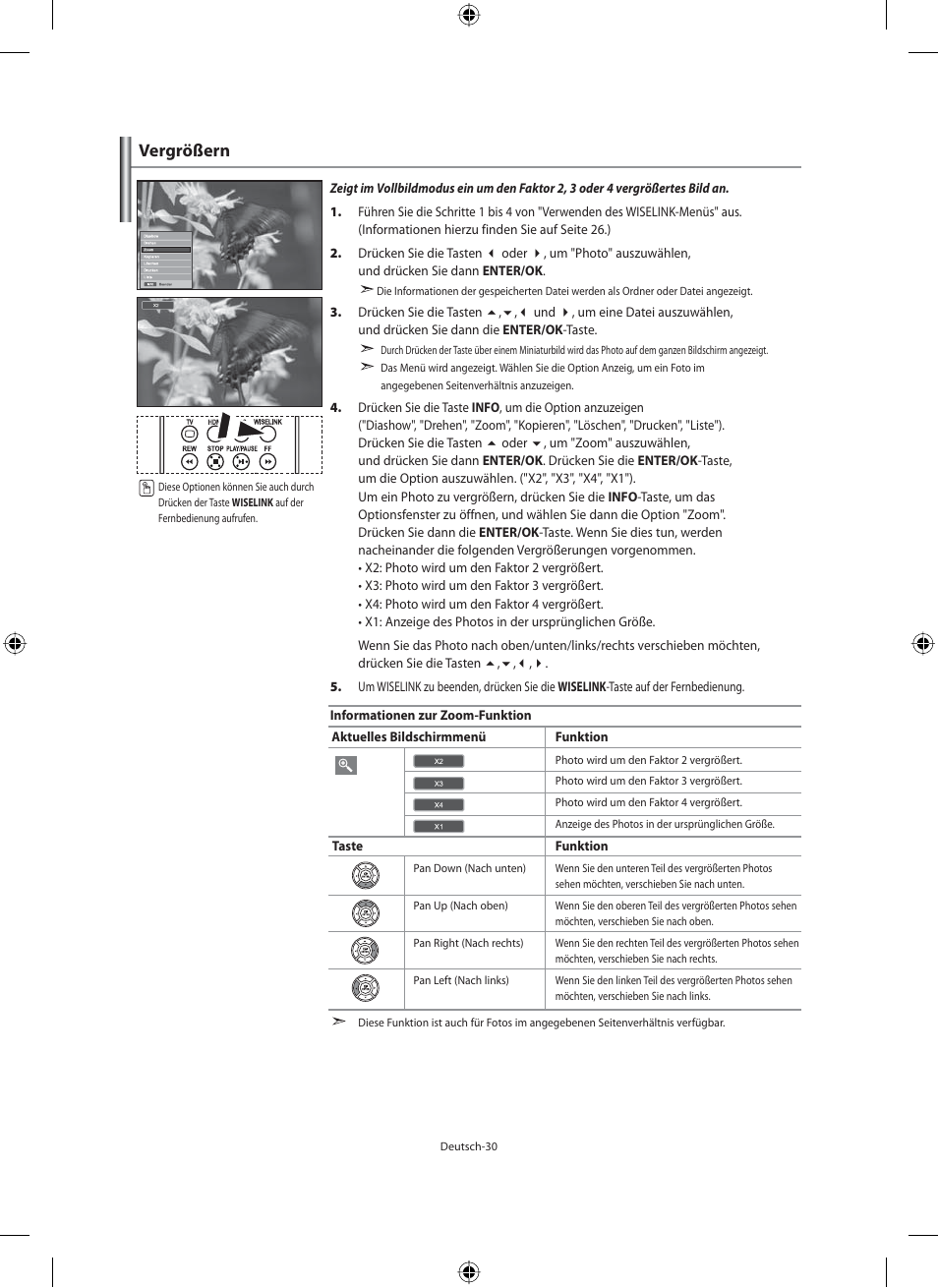 Vergrößern | Samsung LE40M91B User Manual | Page 122 / 320