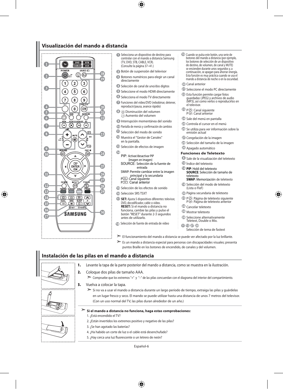 Samsung LE40M91B User Manual | Page 188 / 320