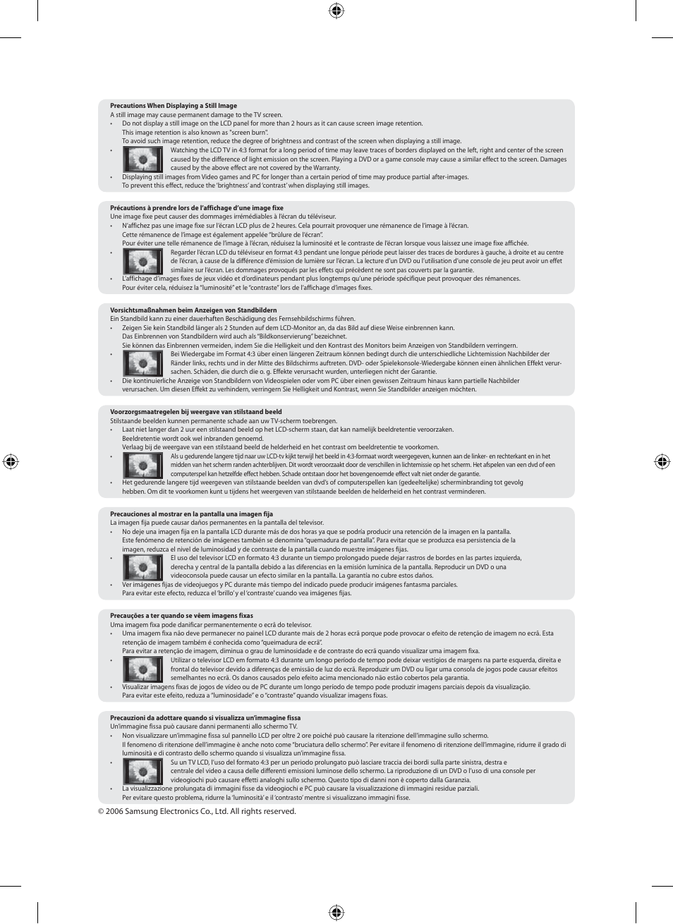 Samsung LE40M91B User Manual | Page 2 / 320