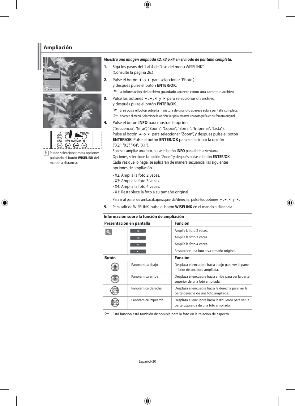 Ampliación | Samsung LE40M91B User Manual | Page 212 / 320