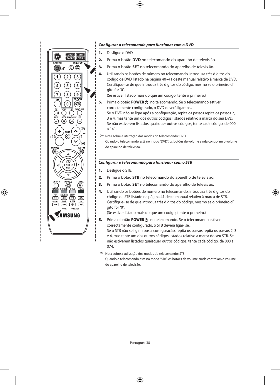 Samsung LE40M91B User Manual | Page 265 / 320