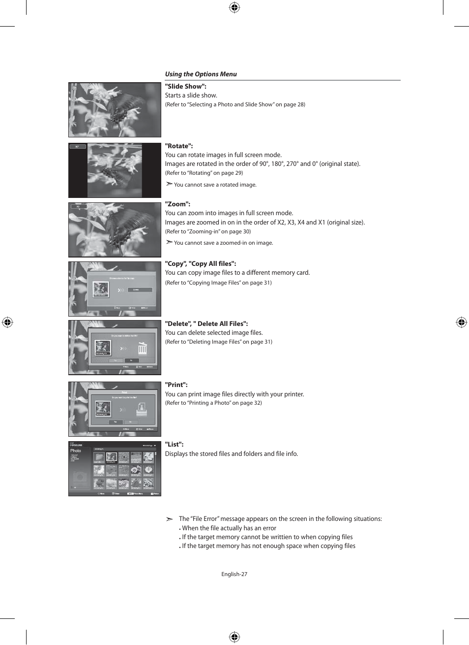 Samsung LE40M91B User Manual | Page 29 / 320