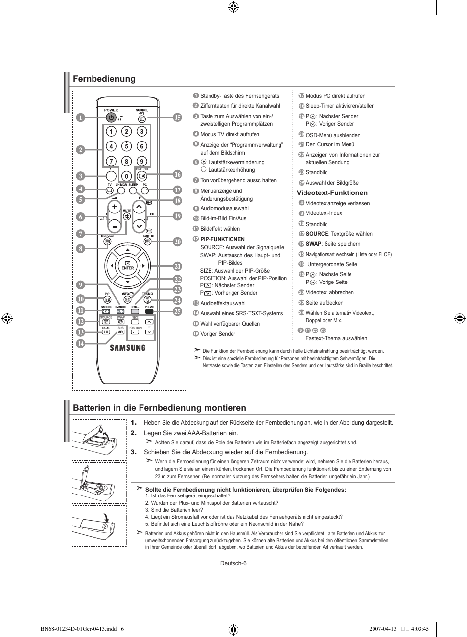 Samsung LE32S62B User Manual | Page 60 / 187