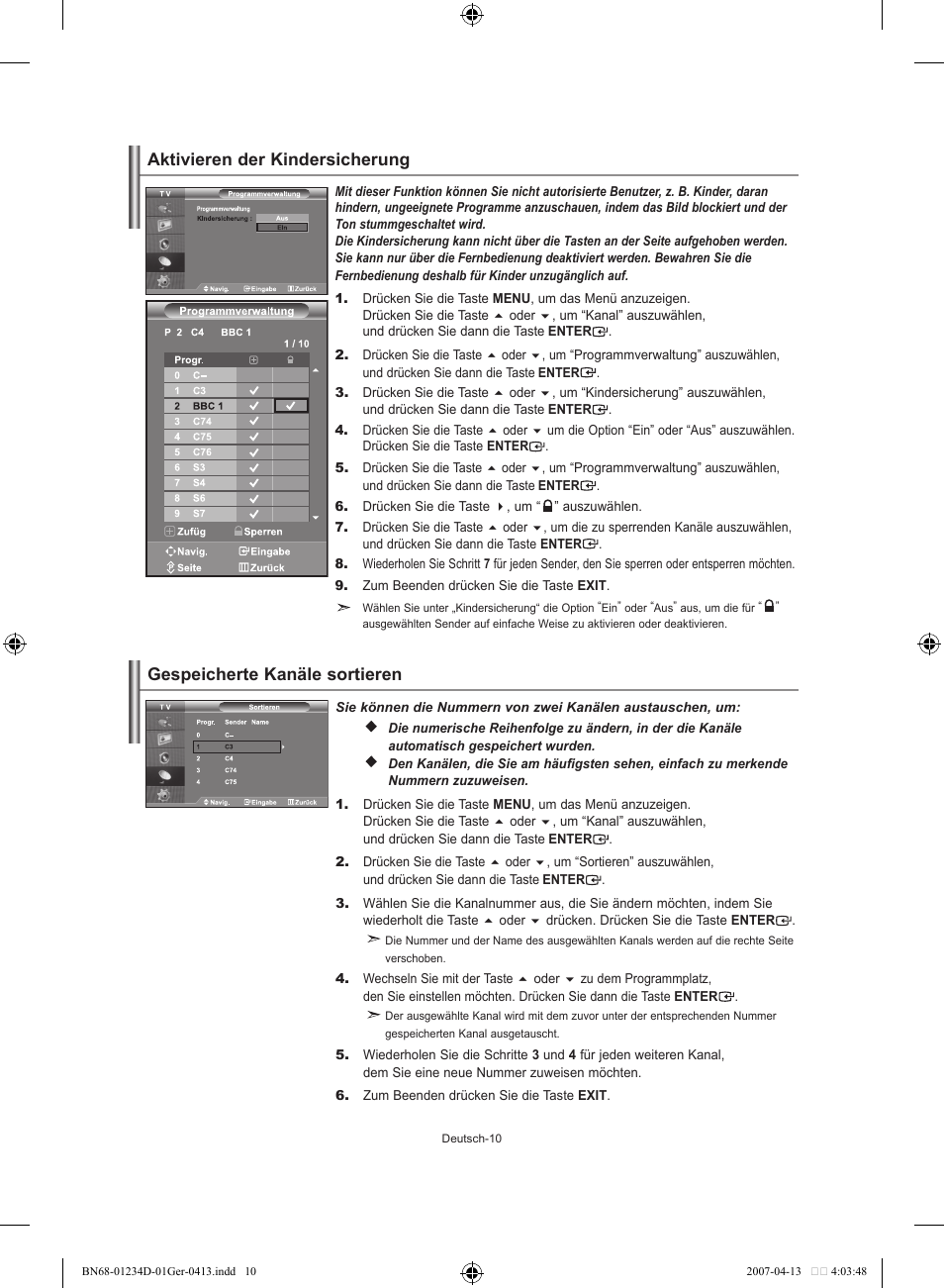 Samsung LE32S62B User Manual | Page 64 / 187