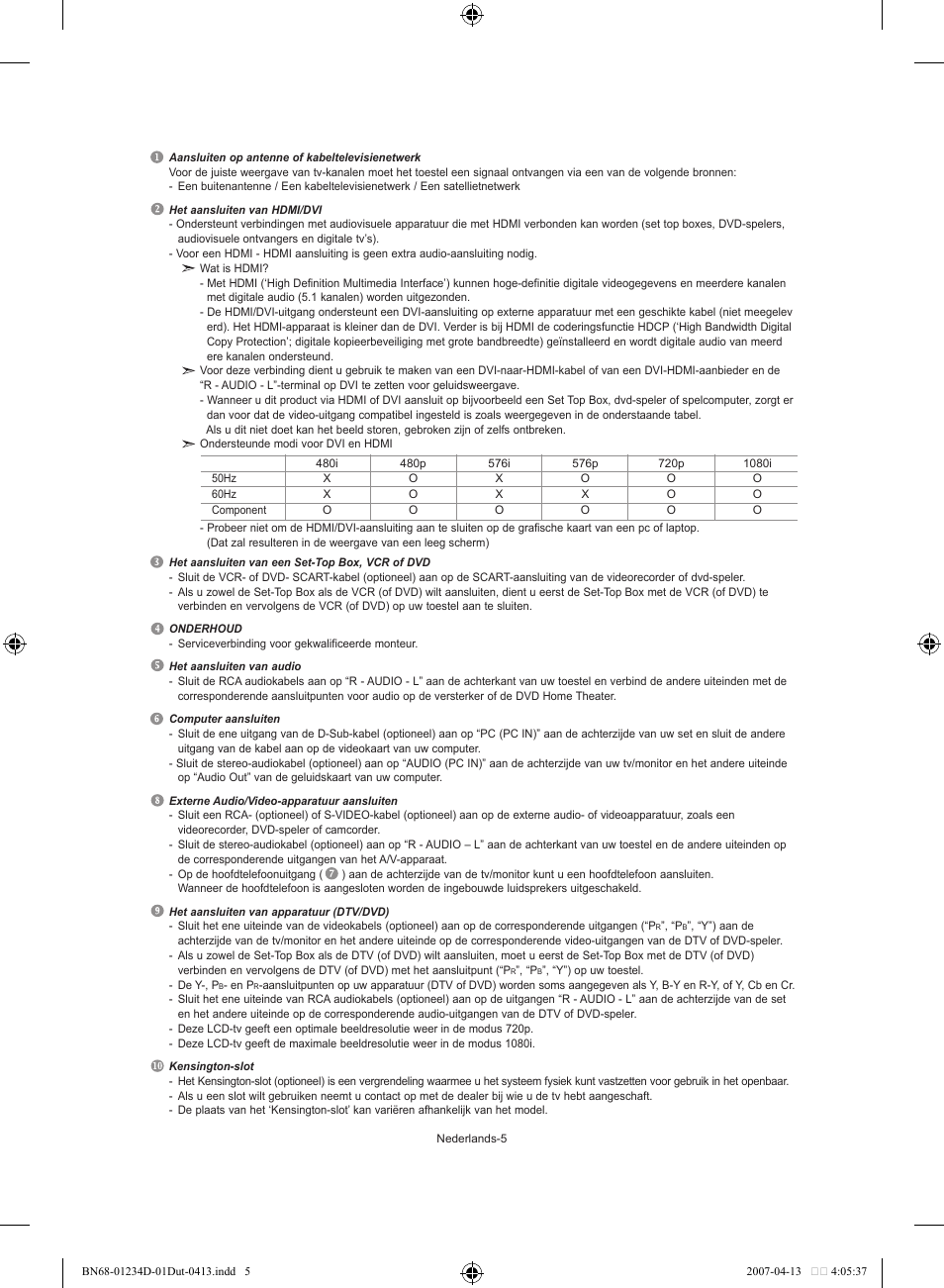 Samsung LE32S62B User Manual | Page 85 / 187