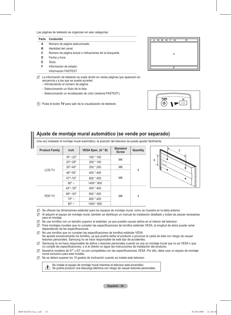 Samsung PS50B450B1W User Manual | Page 231 / 357