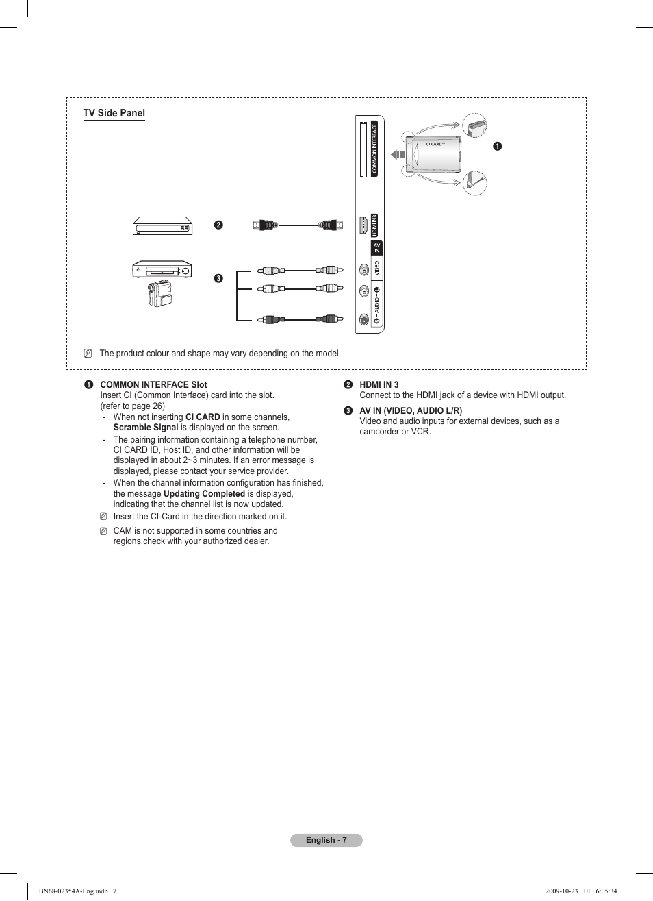 Samsung PS50B450B1W User Manual | Page 7 / 357