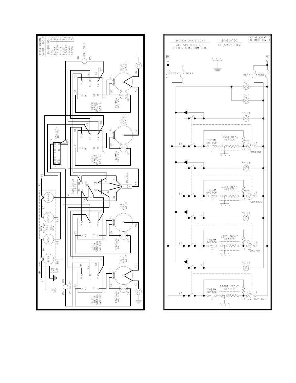 Wiring diagrams and schematics | Amana AK2T30/36E1/W1 User Manual | Page 21 / 47