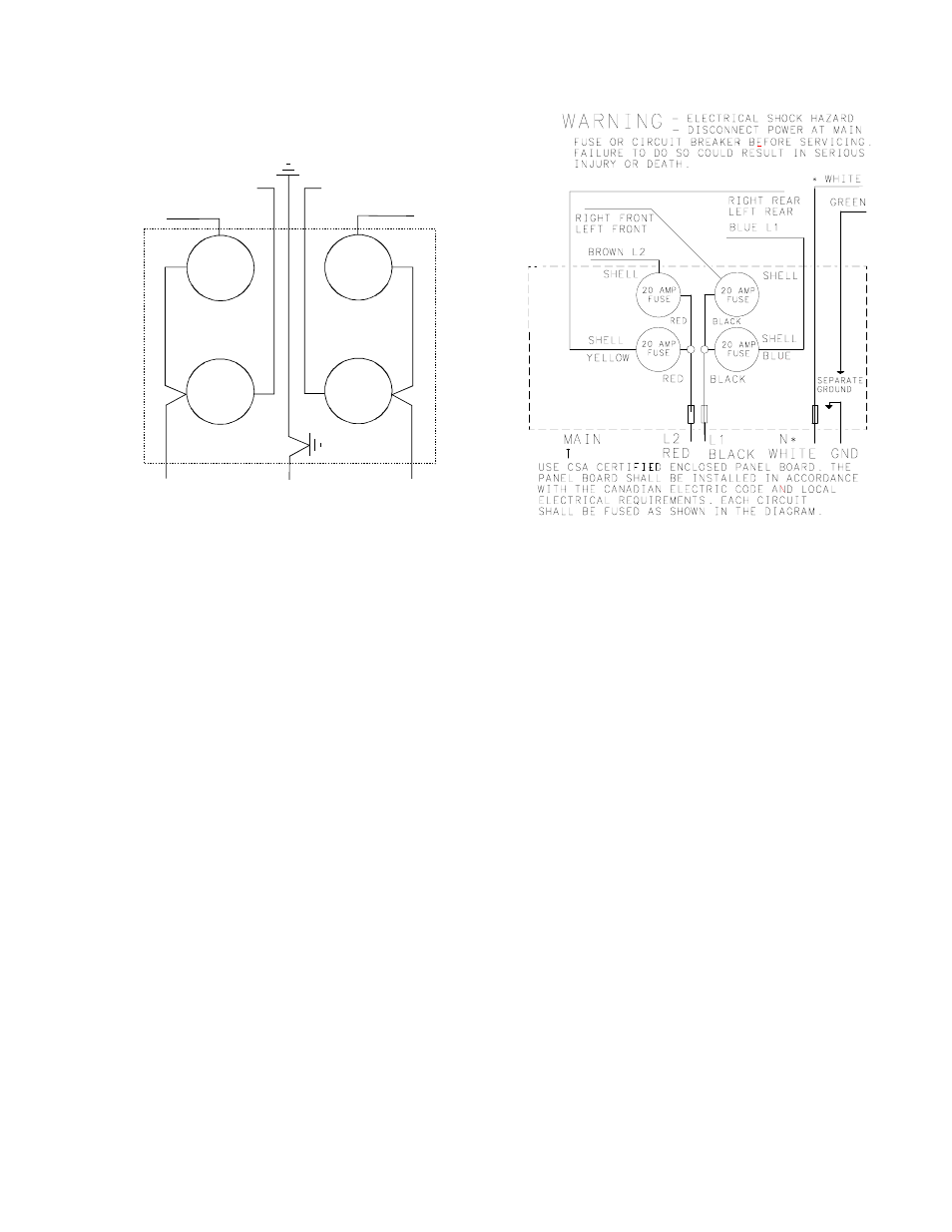 Wiring diagrams and schematics | Amana AK2T30/36E1/W1 User Manual | Page 25 / 47
