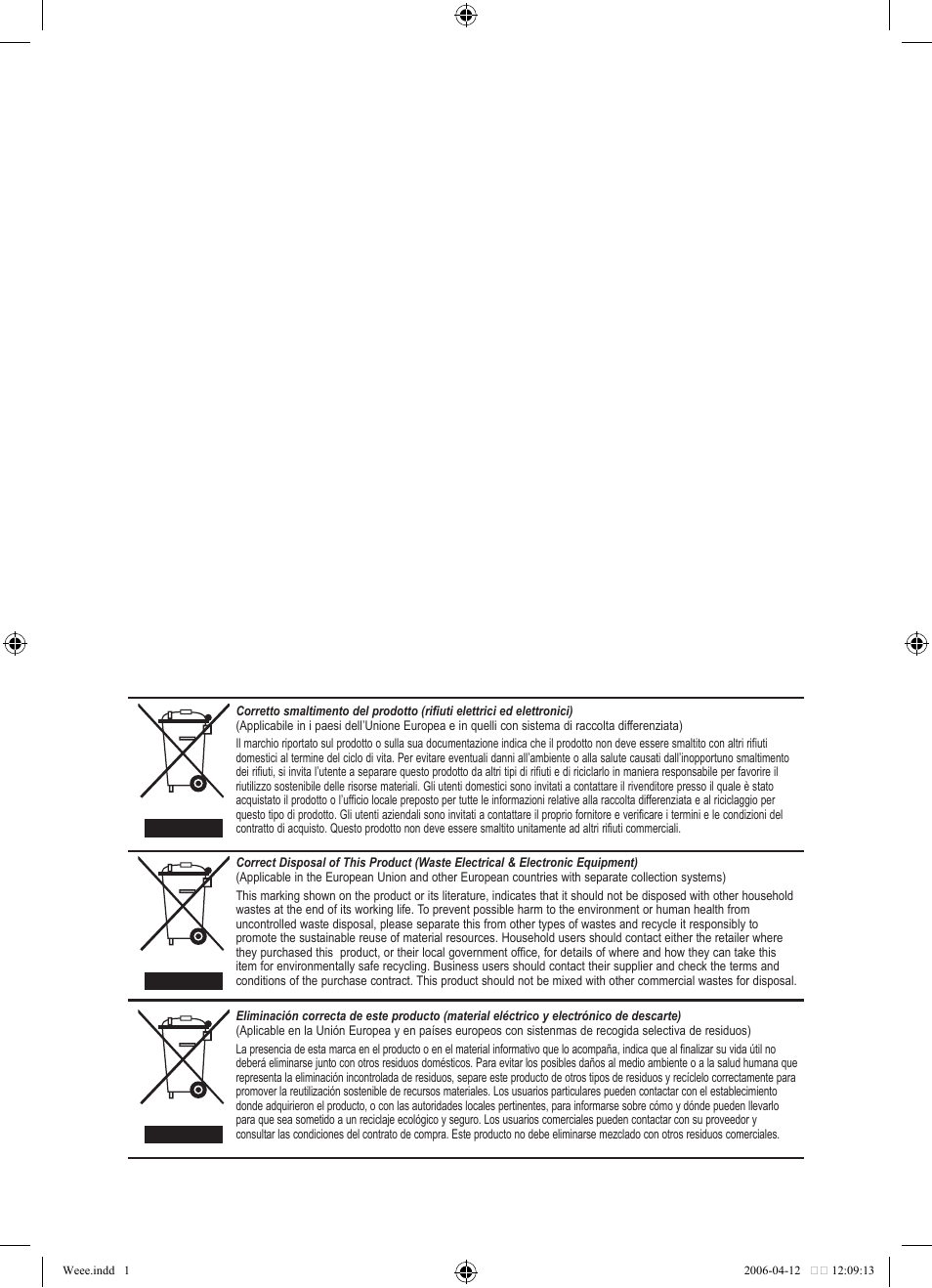 Samsung LE40R73BD User Manual | Page 107 / 107