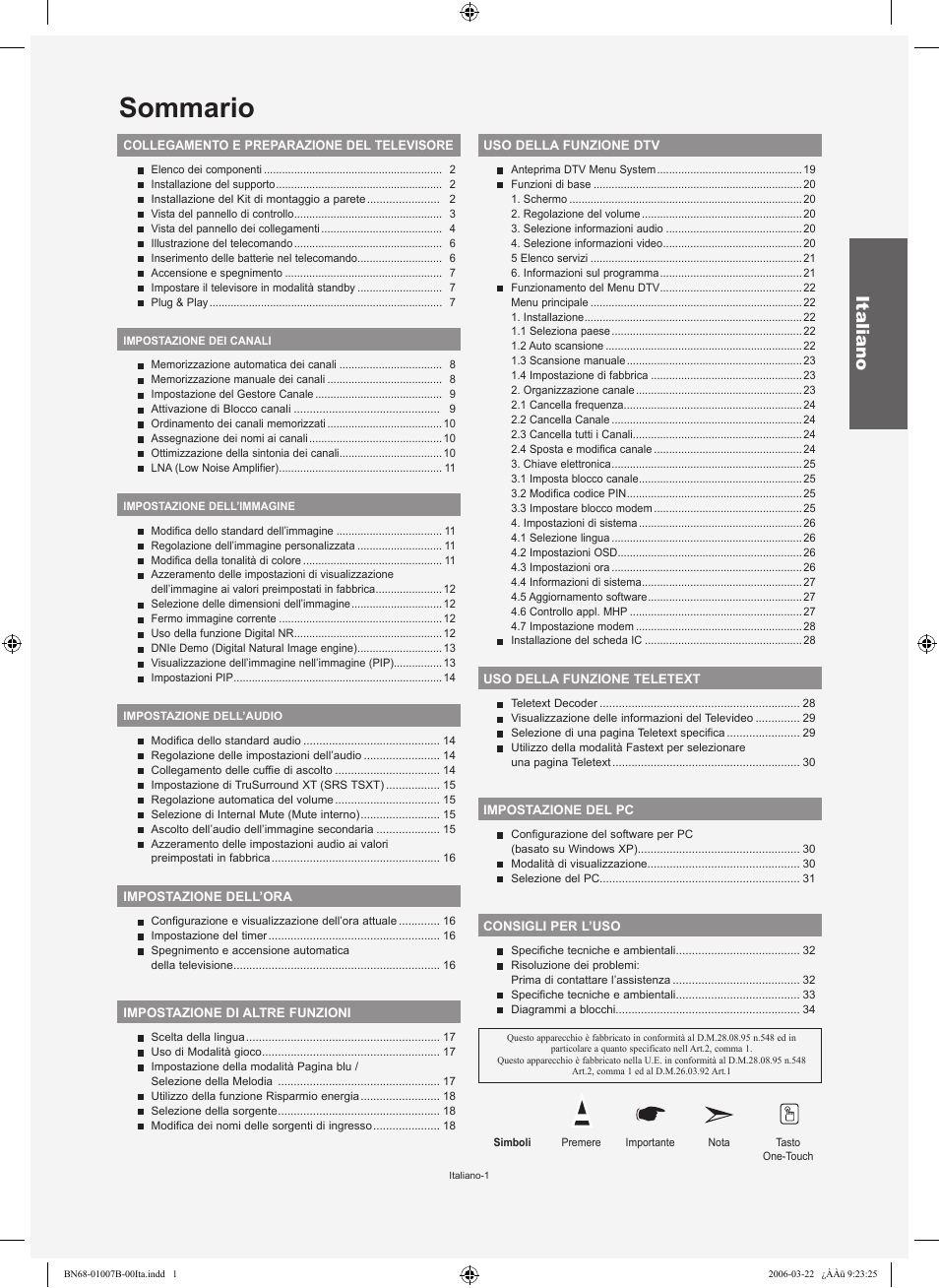 Samsung LE40R73BD User Manual | Page 37 / 107