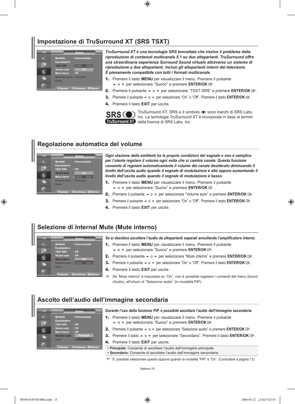 Samsung LE40R73BD User Manual | Page 51 / 107