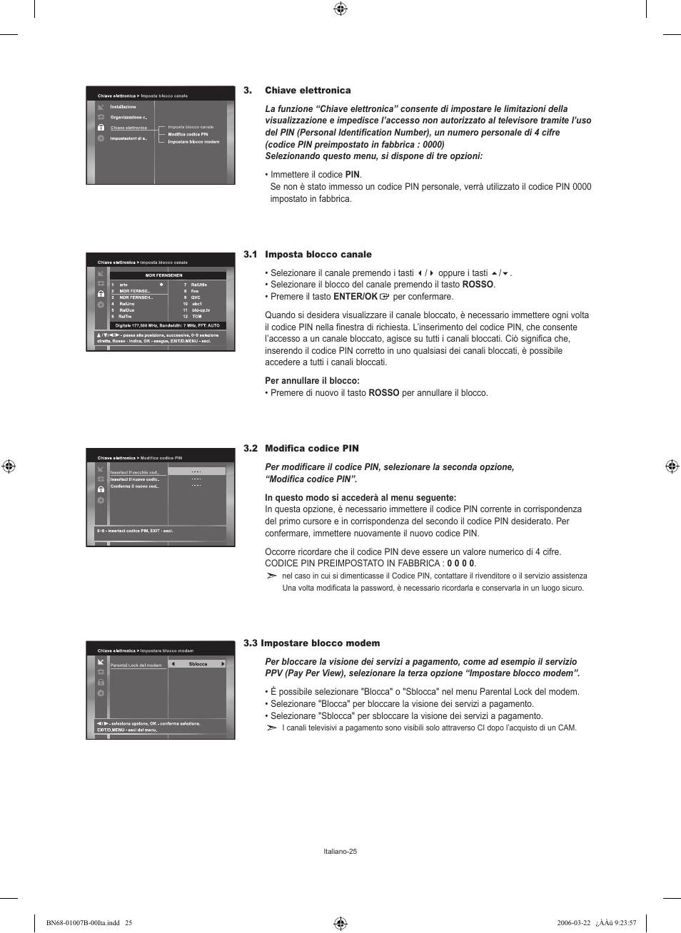 Samsung LE40R73BD User Manual | Page 61 / 107