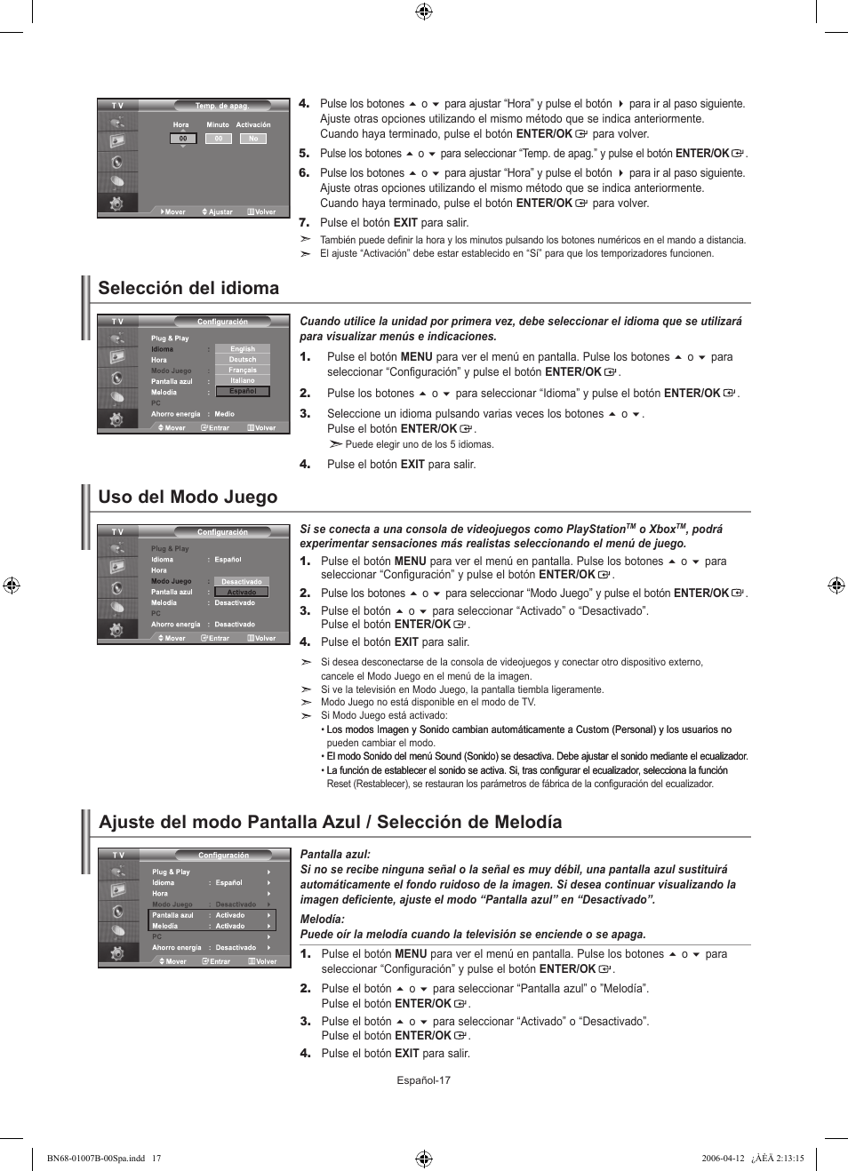 Samsung LE40R73BD User Manual | Page 89 / 107