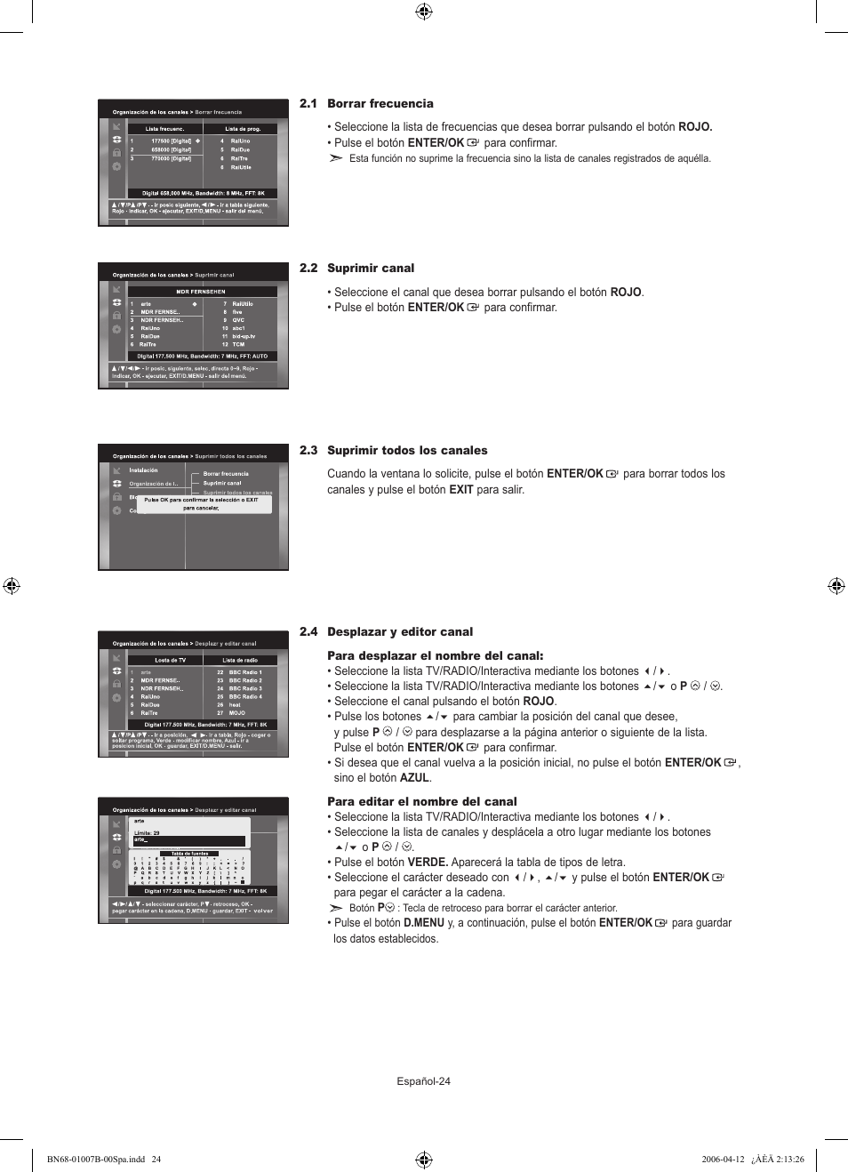 Samsung LE40R73BD User Manual | Page 96 / 107