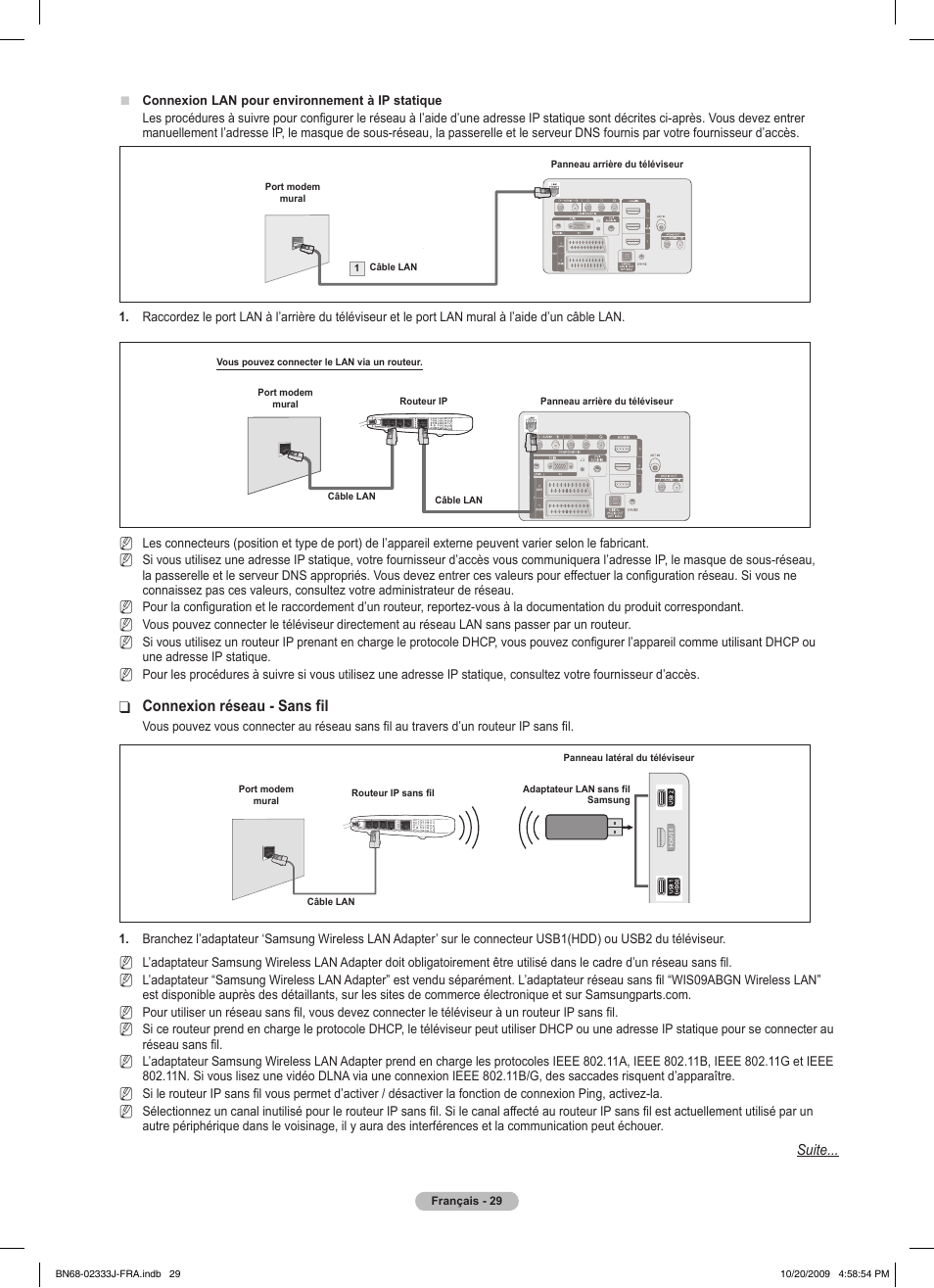 Samsung PS63B680T6W User Manual | Page 110 / 648