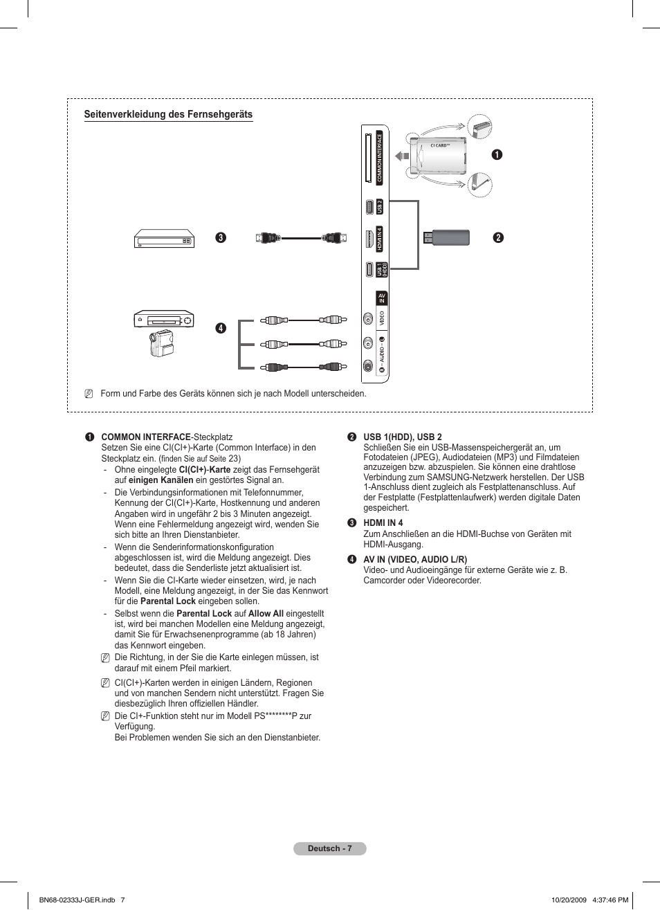 Samsung PS63B680T6W User Manual | Page 158 / 648