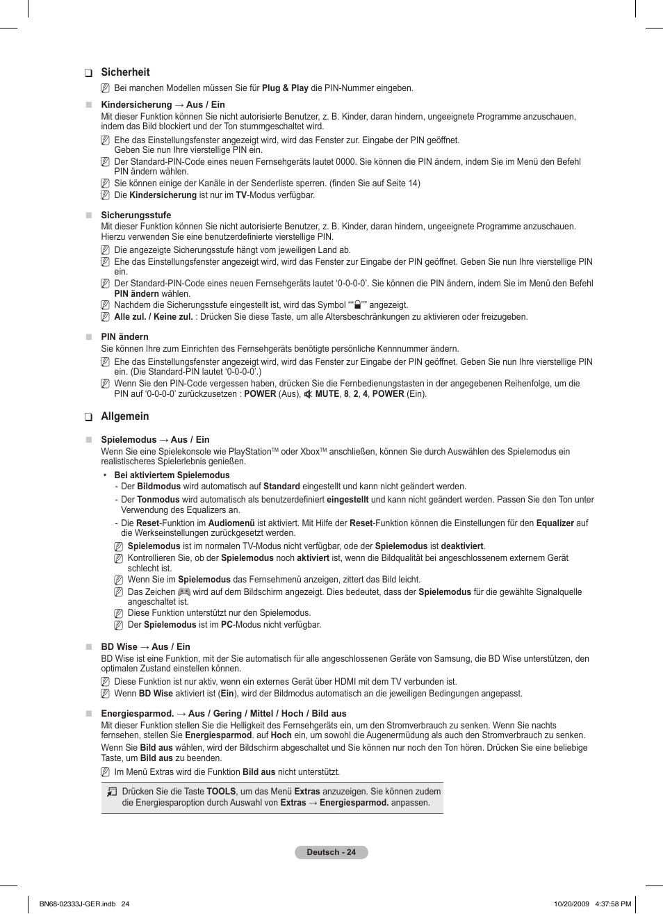 Samsung PS63B680T6W User Manual | Page 175 / 648