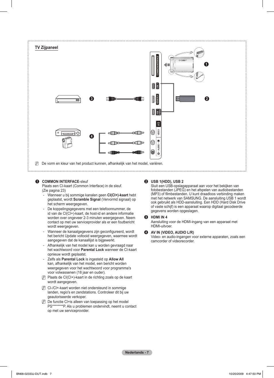 Samsung PS63B680T6W User Manual | Page 228 / 648