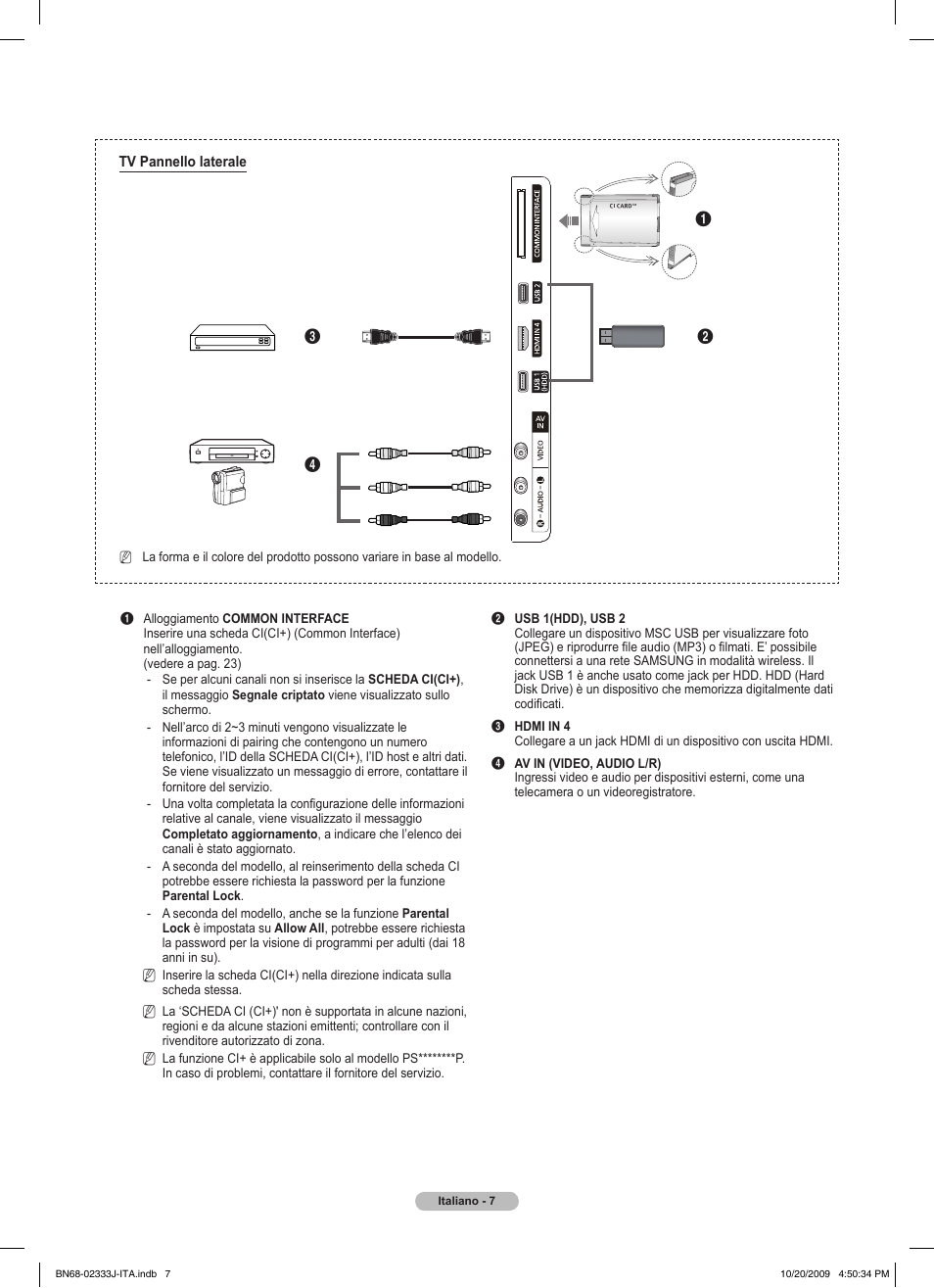 Samsung PS63B680T6W User Manual | Page 298 / 648