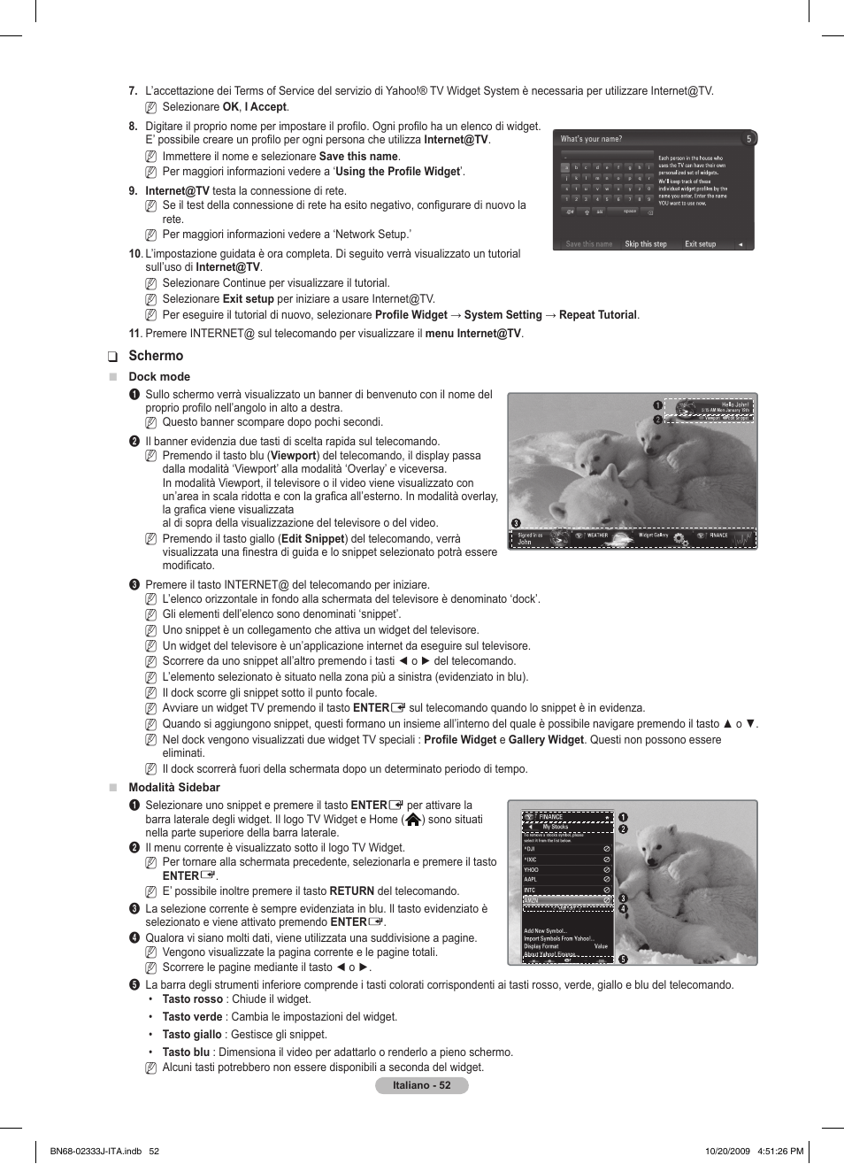 Schermo | Samsung PS63B680T6W User Manual | Page 343 / 648