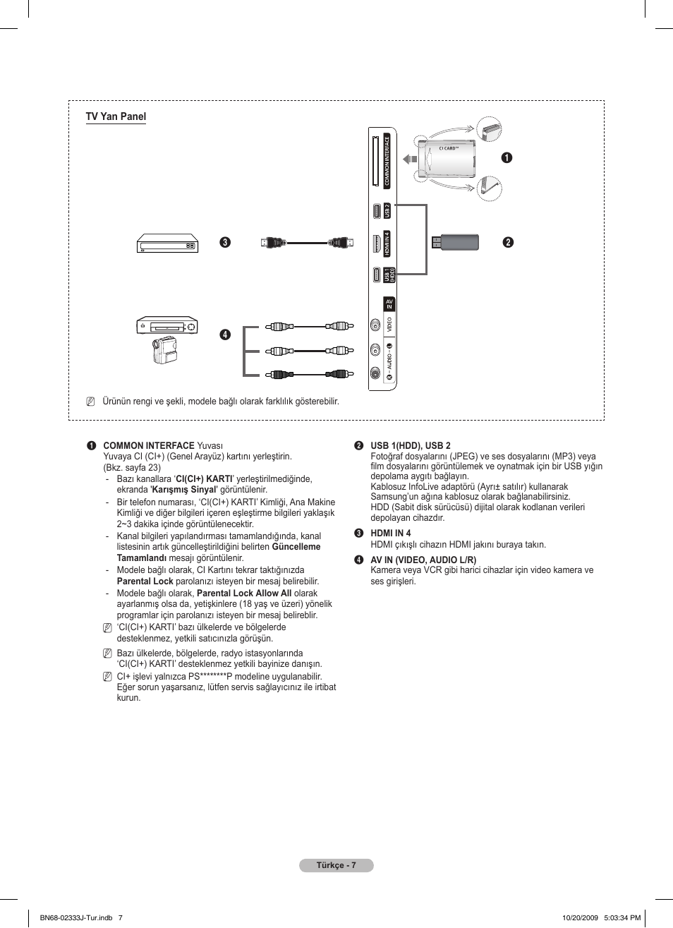 Samsung PS63B680T6W User Manual | Page 579 / 648