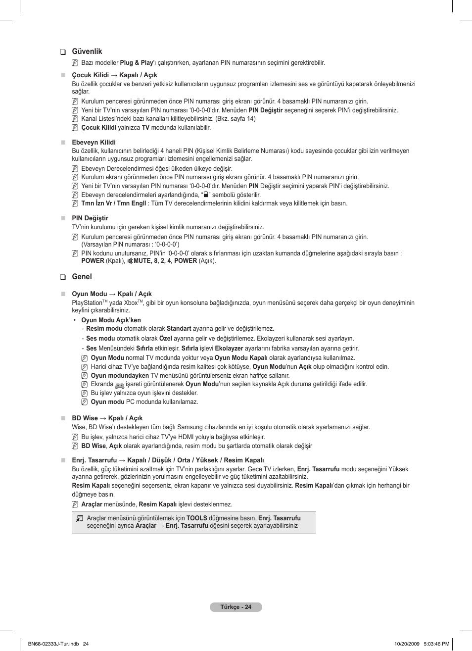 Samsung PS63B680T6W User Manual | Page 596 / 648