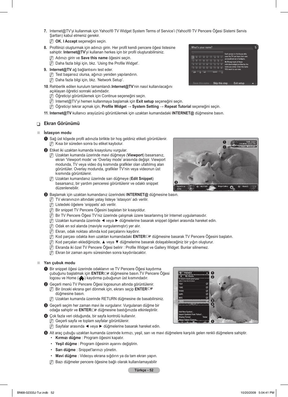 Ekran görünümü | Samsung PS63B680T6W User Manual | Page 624 / 648