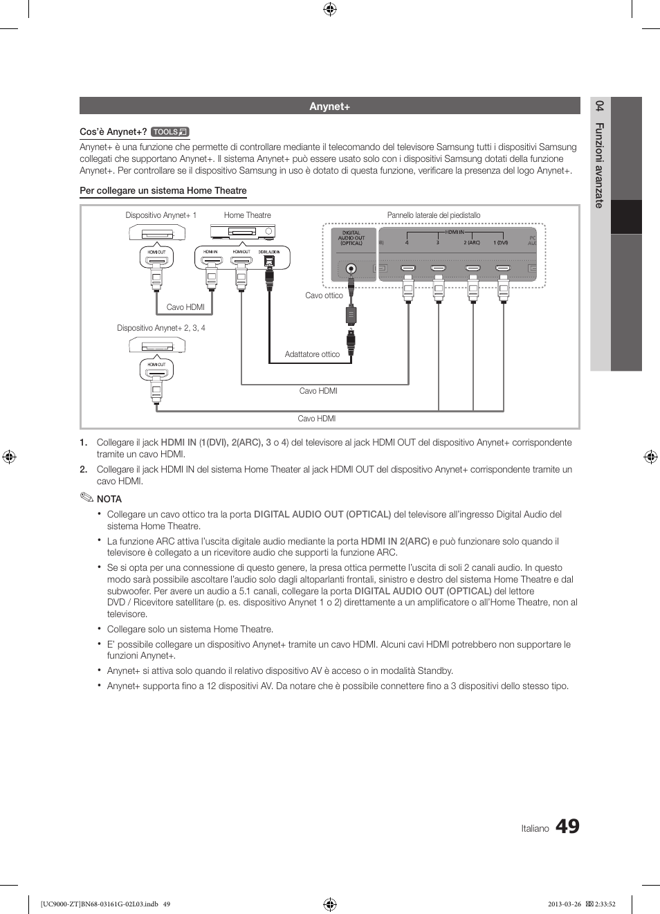 Samsung UE40C9000SP User Manual | Page 113 / 195