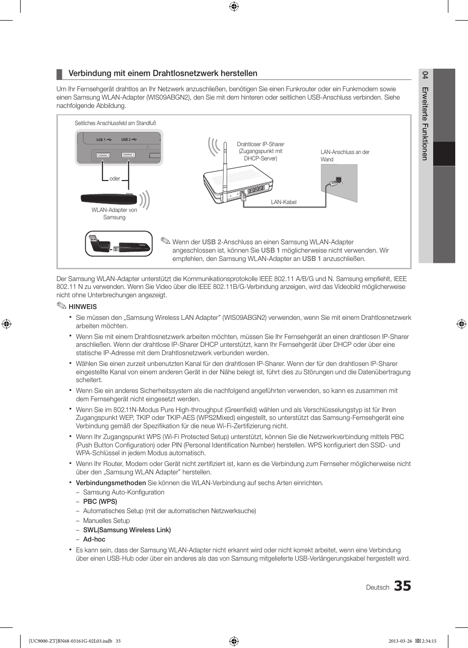 Samsung UE40C9000SP User Manual | Page 165 / 195