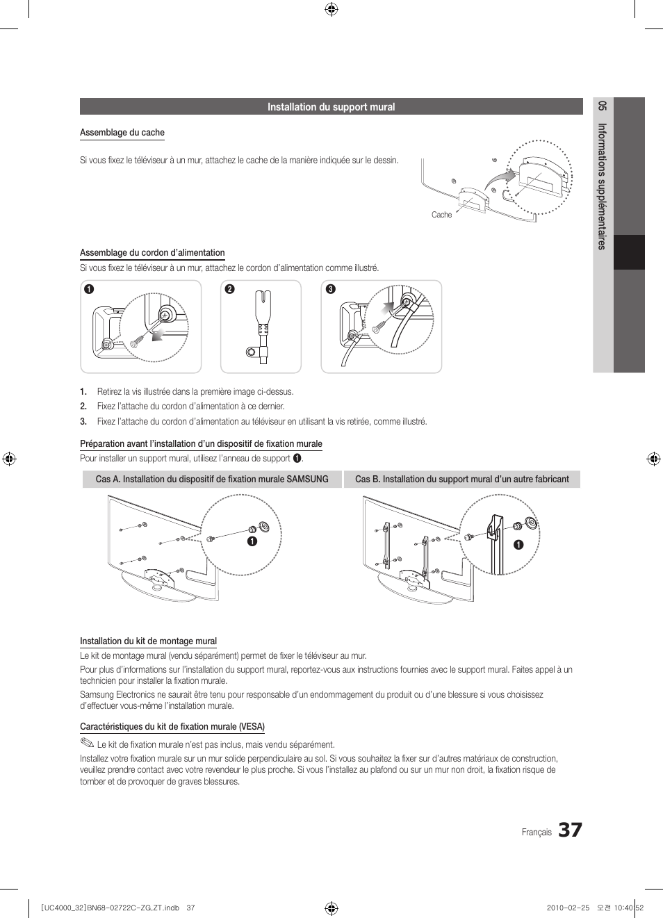 Samsung UE32C4000PW User Manual | Page 125 / 178