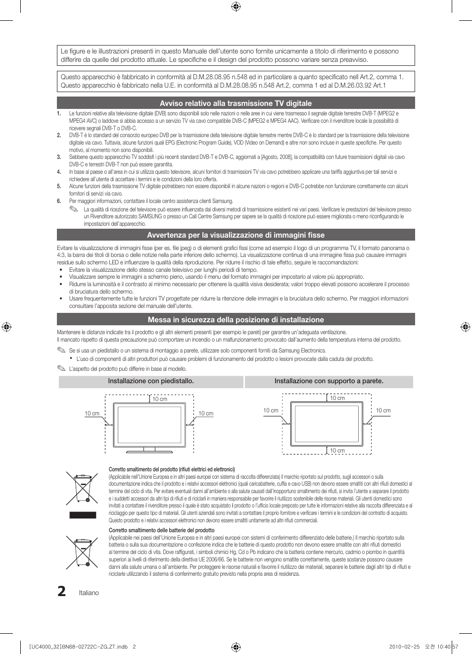 Samsung UE32C4000PW User Manual | Page 134 / 178