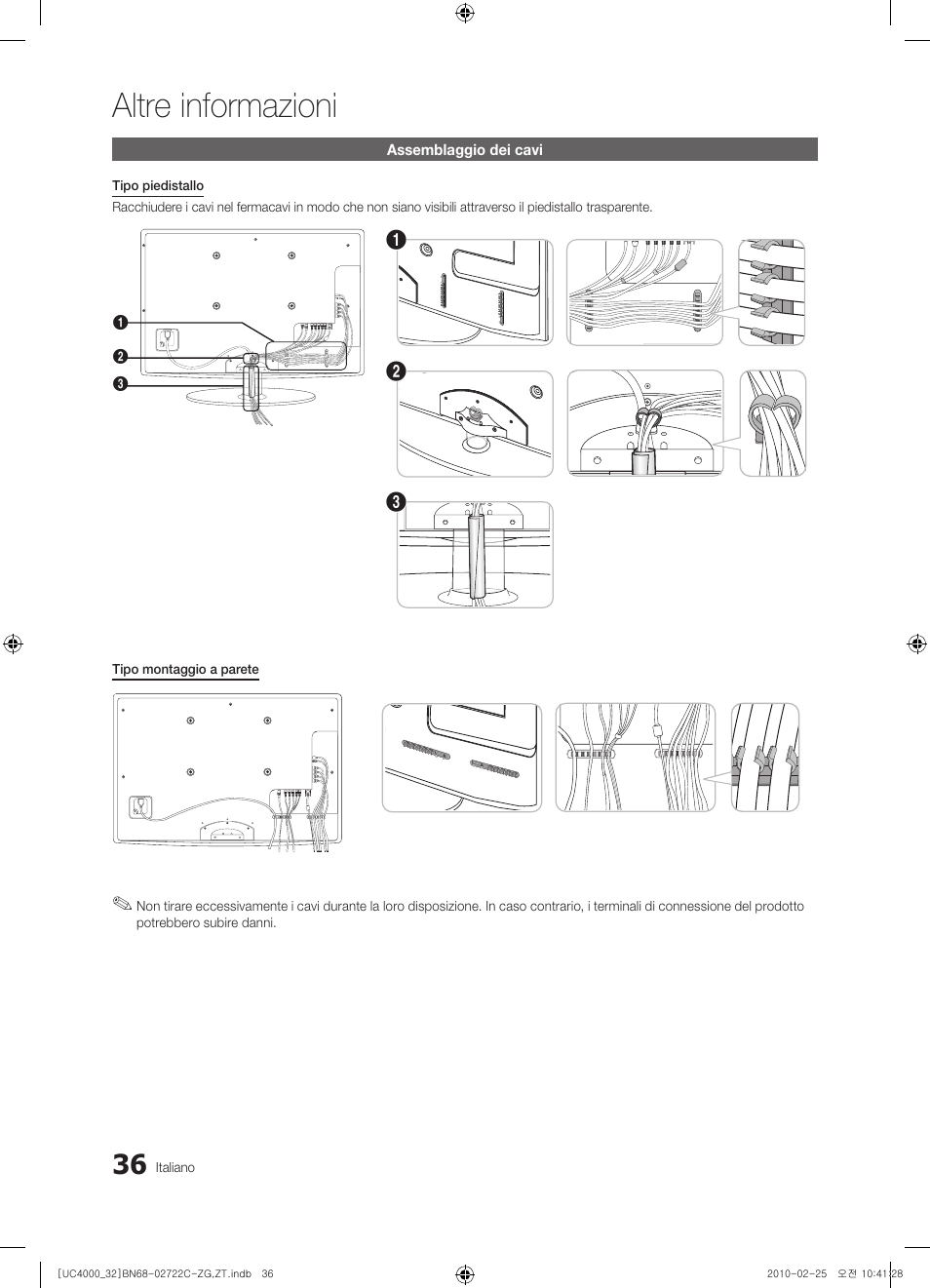 Altre informazioni | Samsung UE32C4000PW User Manual | Page 168 / 178