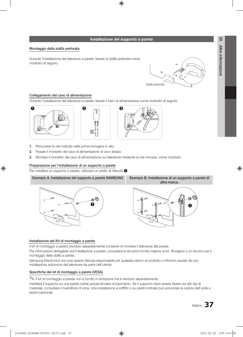 Samsung UE32C4000PW User Manual | Page 169 / 178