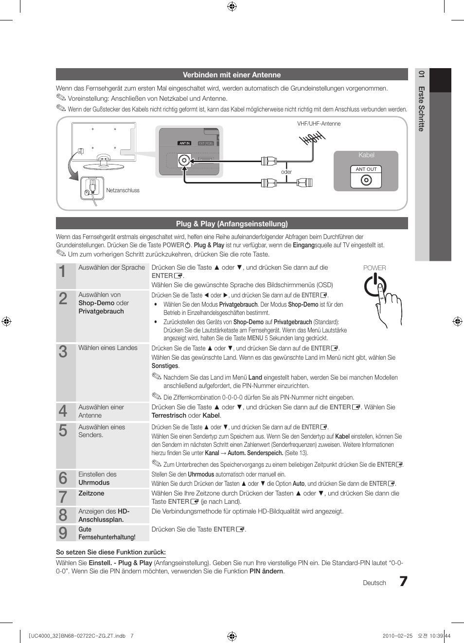 Samsung UE32C4000PW User Manual | Page 51 / 178