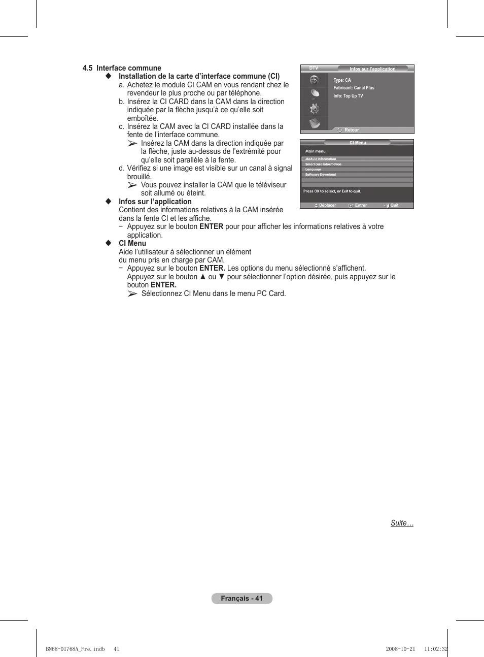 Samsung PS58A656T1F User Manual | Page 105 / 567