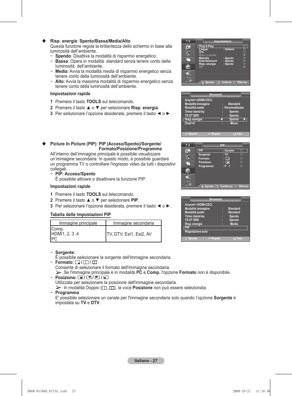 Samsung PS58A656T1F User Manual | Page 279 / 567